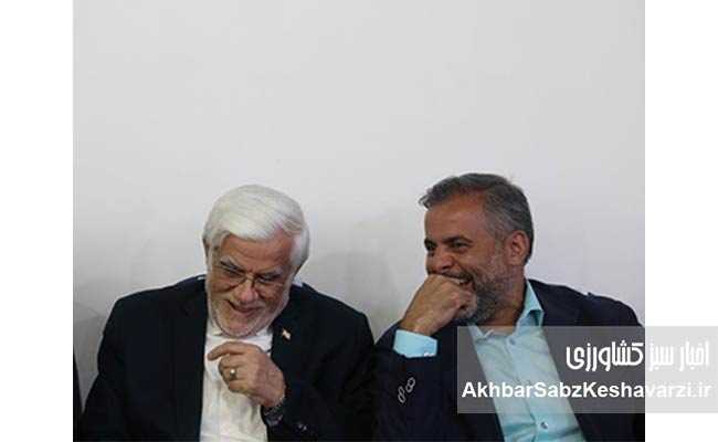 تصاویر-صمیمانه-وزیر-جهاد-کشاورزی-(نوری)-و-عارف-در-کنار-«ژن-برتر»-8