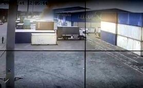 فیلم اولین لحظه آتش سوزی بندر شهید رجایی؛ لحظه آغاز فاجعه بزرگ+ویدئو