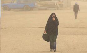 زندگی مردم اهواز در محاصره آلودگی 

