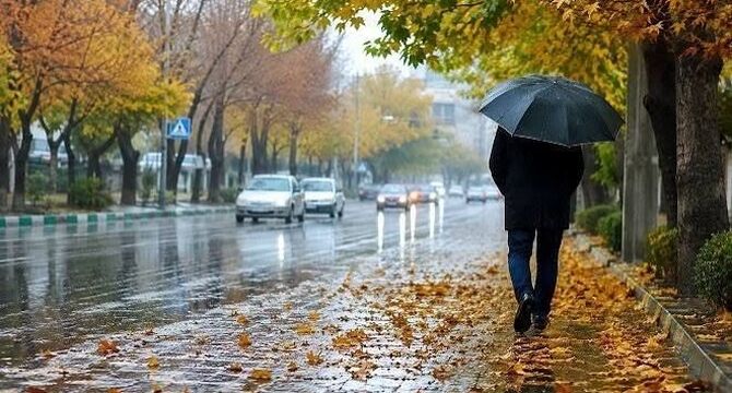 آغاز بارش‌های پاییزی و روند کاهشی دما در کشور
