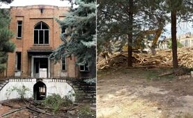 دومین بیمارستان تاریخی ایران ویران شد


