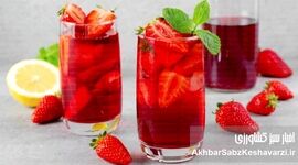 «راز شربت خانگی»: چگونه در کمترین زمان، خوشمزه‌ترین شربت توت‌فرنگی را درست کنیم؟