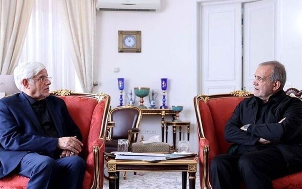 پزشکیان؛ در مسیر نوری قزلجه، پسر دکتر عارف و پسر خودش