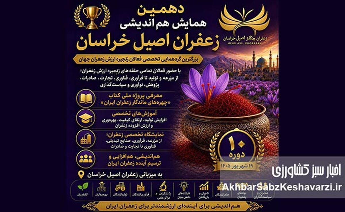 توجه به زعفران، توجه به هویت ملی کشور
