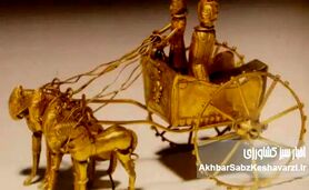ارابه طلایی چهار اسب هخامنشیان: درخشان‌ترین شاهکار از گنجینه اسرارآمیز آمو دریا+ ویدئو