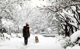 تهران یخ می‌زند