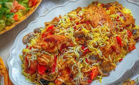 مرغ لای پلو؛ یک طعم بسیار خوشمزه


