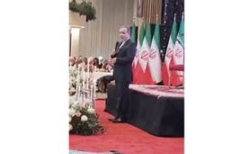 اجرای ترانه دلکش در میهمانی وزارت خارجه+ ویدئو

