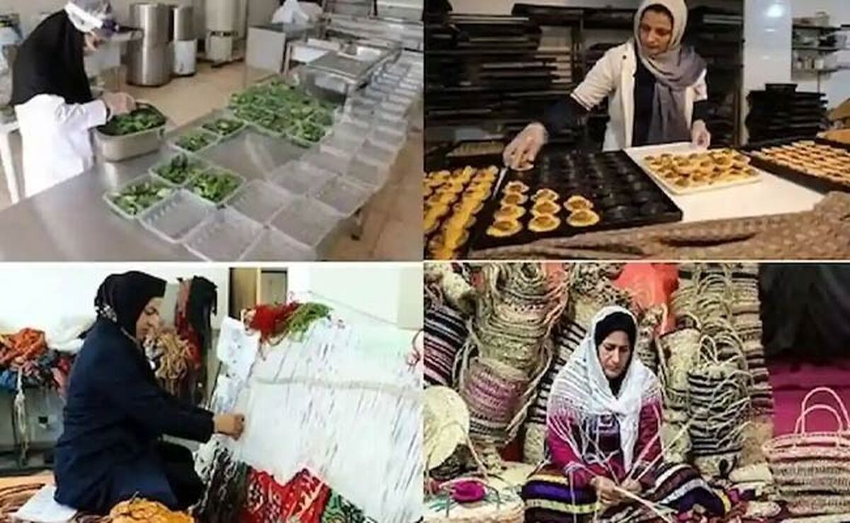 ۸۰ درصد مشاغل خانگی در اختیار زنان

