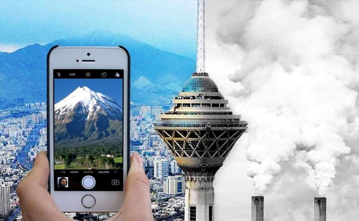 زور باران به آلاینده‌های هوای تهران نرسید
