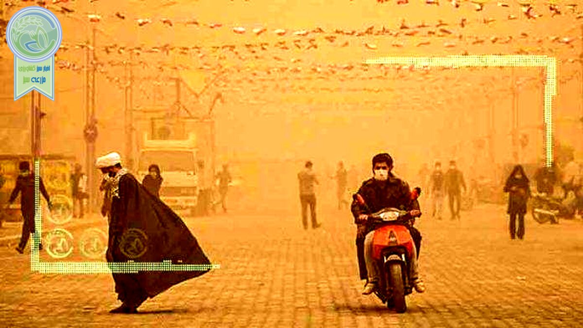 گردوخاک نیمی از کشور را در برگرفته