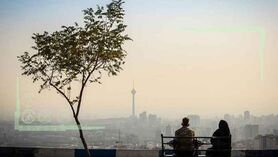 سایه آلودگی همچنان روی سر تهران