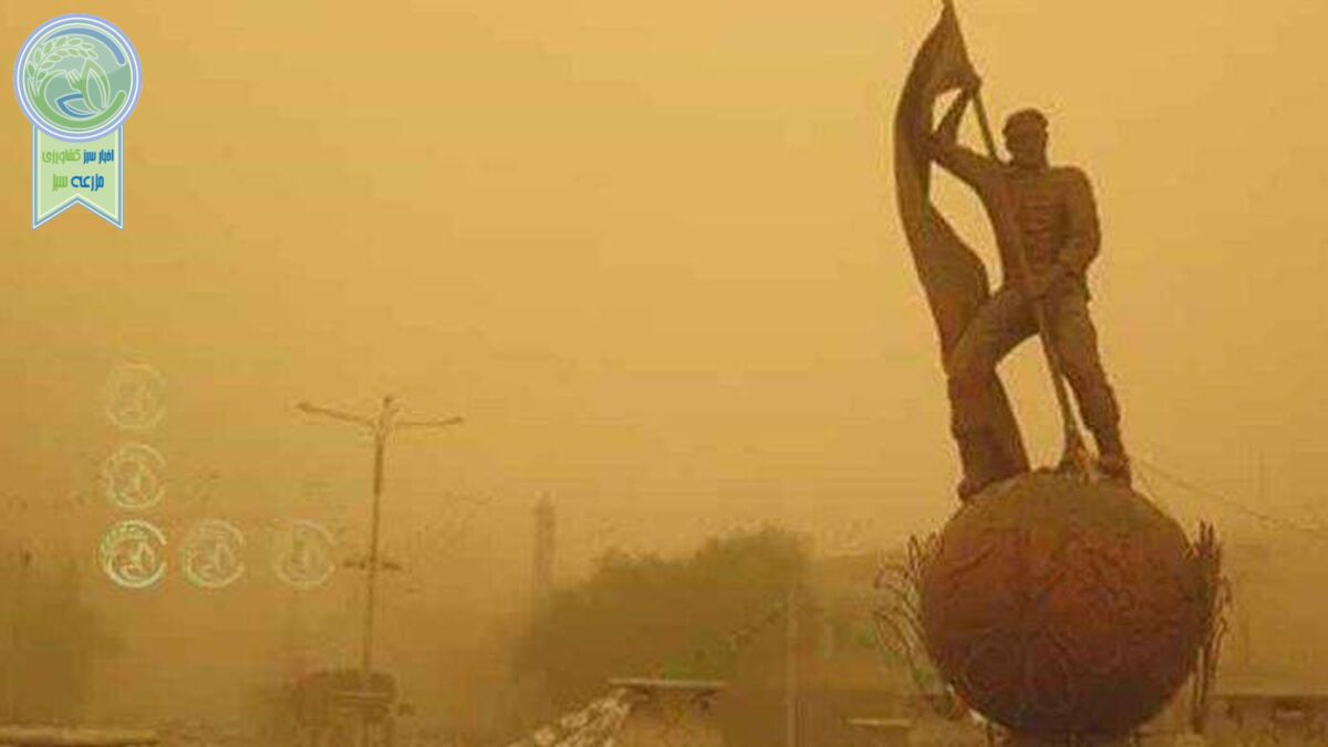 خیزش گرد و خاک در بسیاری از نقاط کشور