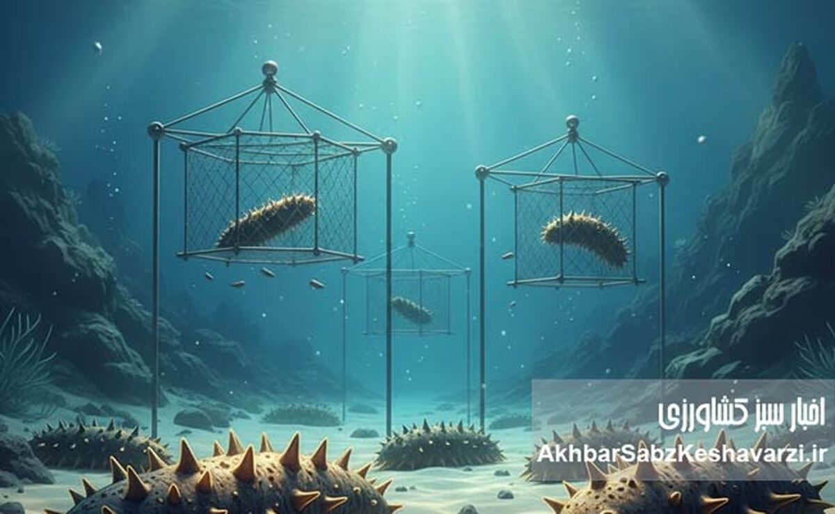 پرورش خیار دریایی؛ گنج خفته در اعماق خلیج فارس و دریای عمان