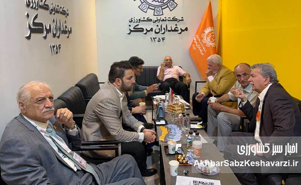 حضور تعاونی مرغداران مرکز در بیست‌وپنجمین نمایشگاه بین‌المللی دام و طیور

