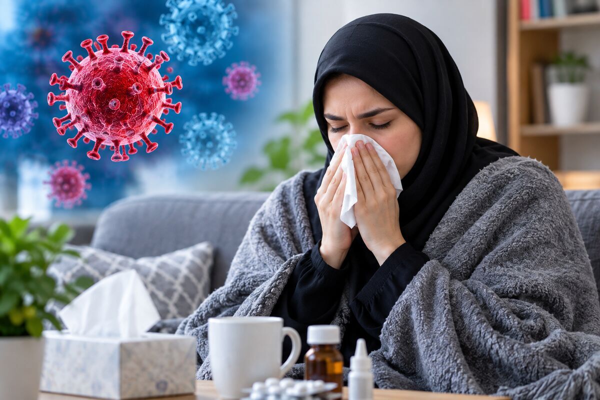 هشدار مرکز مدیریت بیماری‌های واگیر درباره طغیان آنفلوآنزا و کرونا