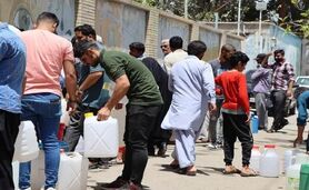 تداوم بی‌آبی در زاهدان
