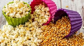 پاپ‌کورن یک میان وعده عالی

