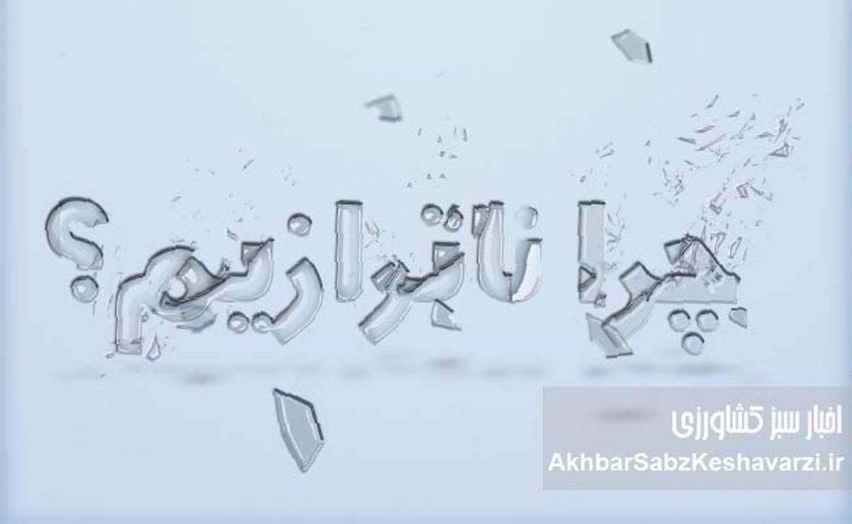 چرا ناترازیم؟