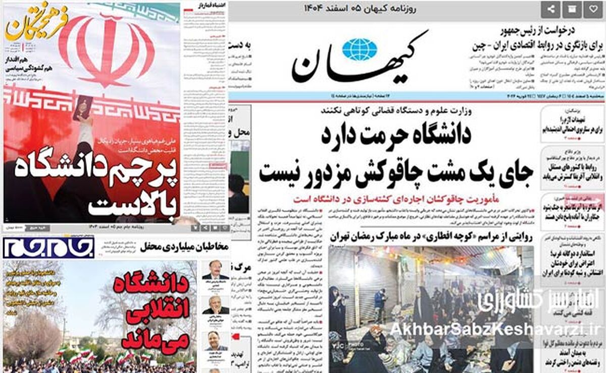 از صحن دانشگاه تا تیتر رسانه‌ها؛ ۷۲ ساعت پرتنشِ آموزش عالی