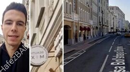 پسر بشار اسد در خیابان لوکس مسکو+ ویدئو
