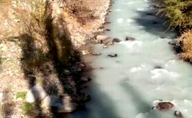 نشت آلودگی به رودخانه کرج+ ویدئو 
