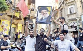 بیروت در سوگ سید حسن نصرالله

