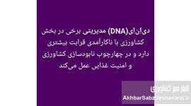  تحلیل علمی یک استاد دانشگاه از D N A مدیریتی وزیر جهاد کشاورزی+عکس
