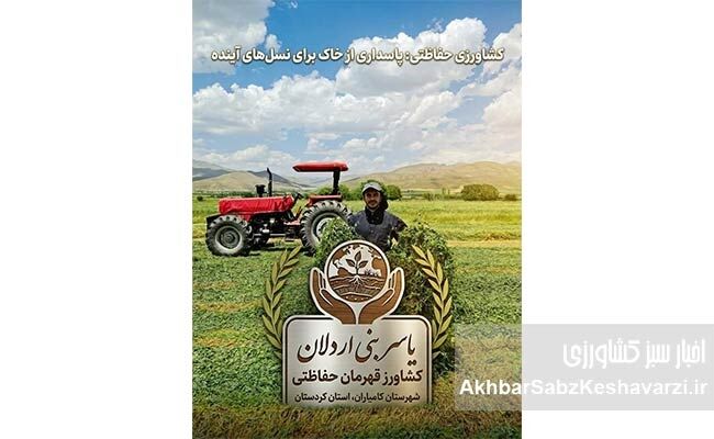 از نیم هکتار تا صدها هکتار؛ درس‌های مزرعه یاسر بنی‌اردلان برای جهش کشاورزی حفاظتی در کردستان+ ویدئو
