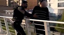 نجات جان دختر جوان در پارک ملل ساری توسط پلیس+ ویدئو

